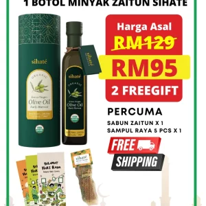 Minyak Zaitun Sihate - Percubaan 1 Botol