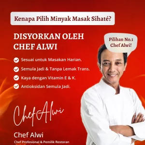 Minyak Zaitun Sihate Untuk Memasak - 2 Botol Pakej Keluarga